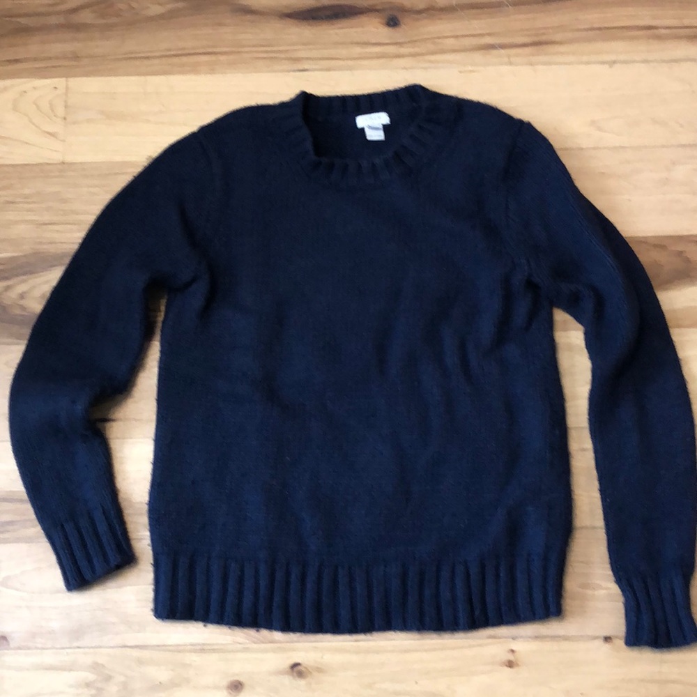 J. Crew navy sweater